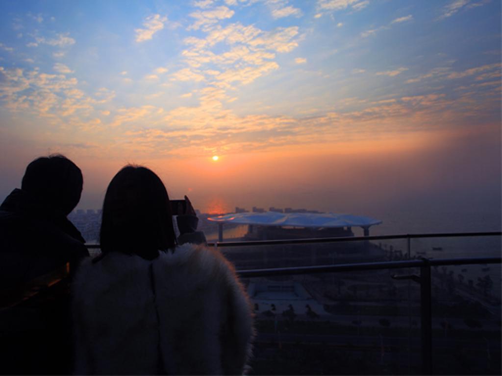 Xiamen International Conference Center Hotel Prime Seaview Hotel Bagian luar foto