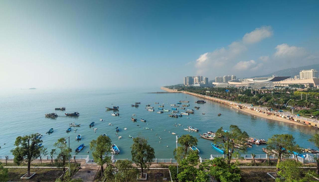 Xiamen International Conference Center Hotel Prime Seaview Hotel Bagian luar foto